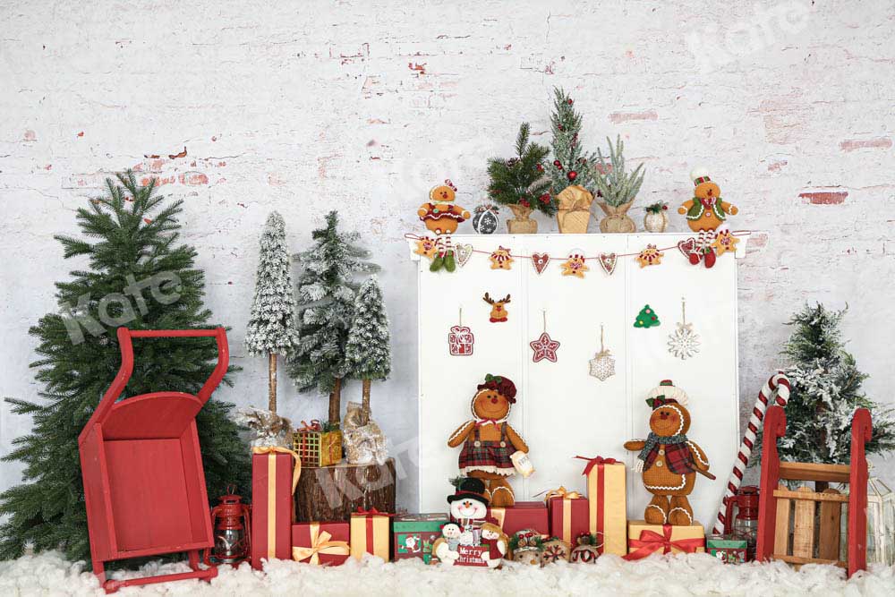 Kate Weihnachten Weihnachtsgeschenke Mauer Hintergrund von Emetselch - Kate Backdrop.de