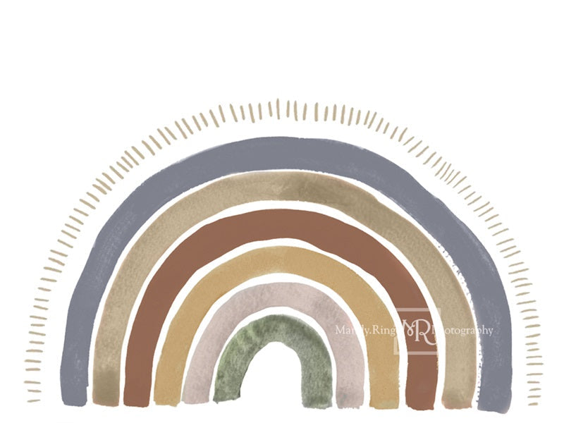 Kate Junge Boho Regenbogen Kulisse von Mandy Ringe Photography - Kate Backdrop.de