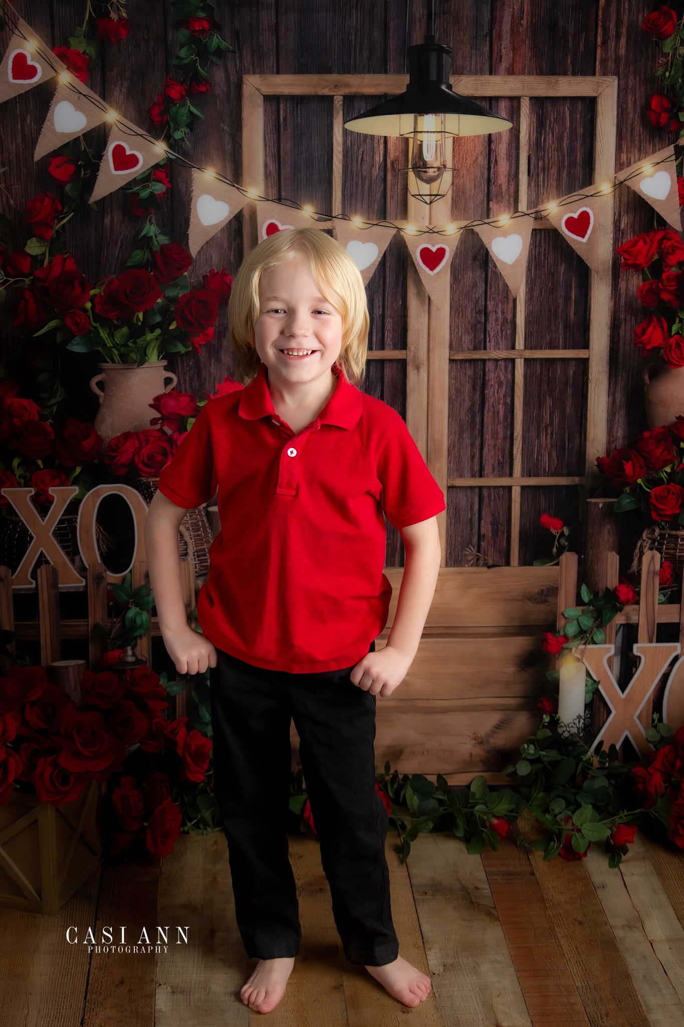 Kate Valentinstag Hintergrund Rose Holz Braun von Emetselch - Kate Backdrop.de