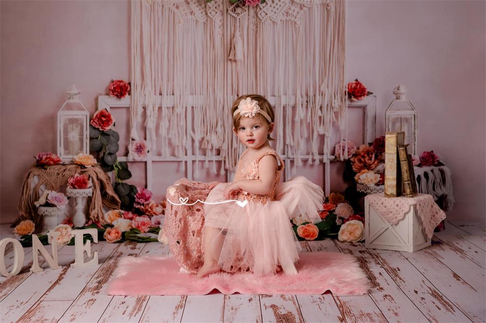 Kate Frühling Boho Hintergrund Blumen von Emetselch - Kate Backdrop.de