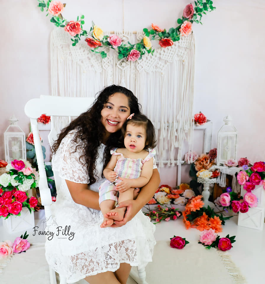 Kate Frühling Boho Hintergrund Blumen von Emetselch - Kate Backdrop.de