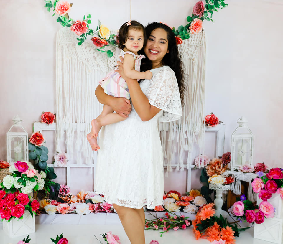 Kate Frühling Boho Hintergrund Blumen von Emetselch - Kate Backdrop.de