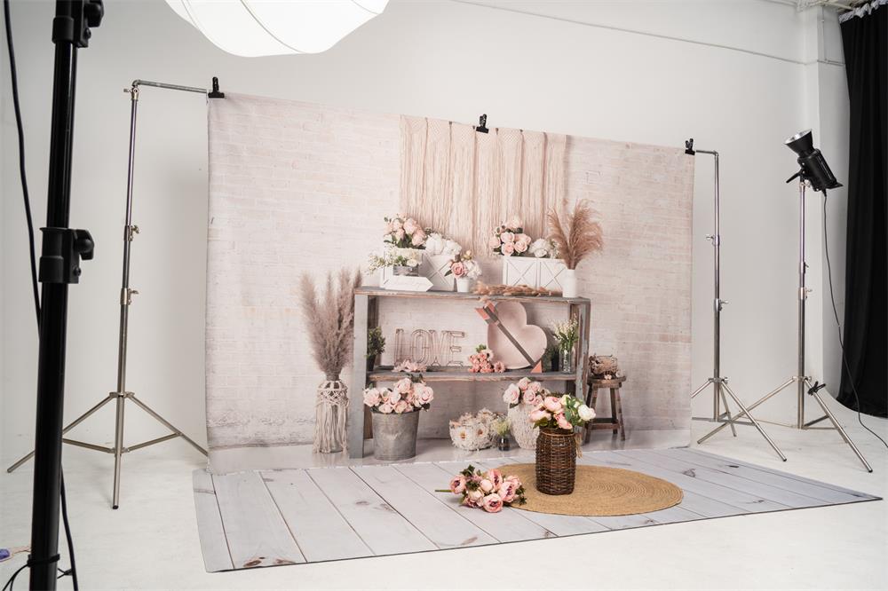 Kate Boho-Valentinstag-Kulisse von Mandy Ringe Photography - Kate Backdrop.de