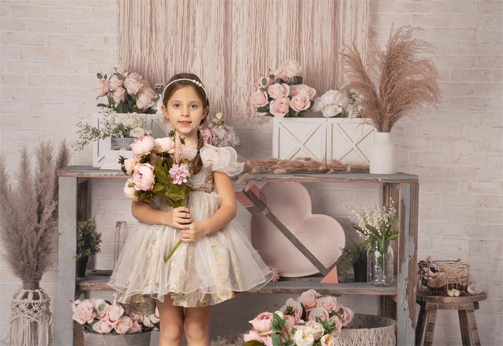 Kate Boho-Valentinstag-Kulisse von Mandy Ringe Photography - Kate Backdrop.de