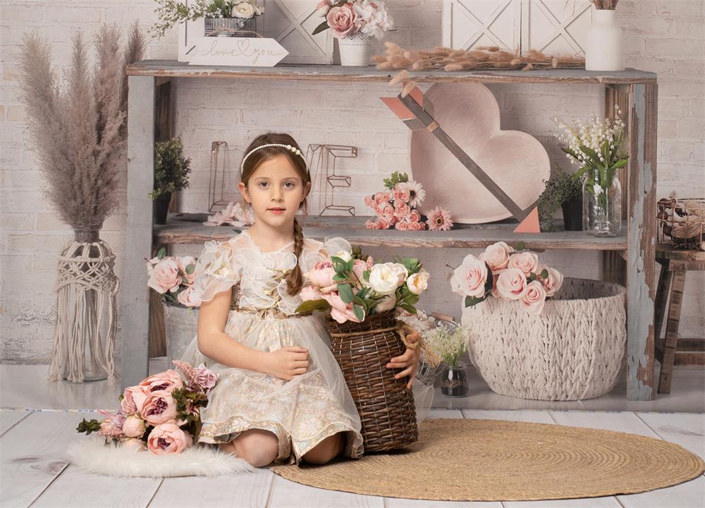 Kate Boho-Valentinstag-Kulisse von Mandy Ringe Photography - Kate Backdrop.de