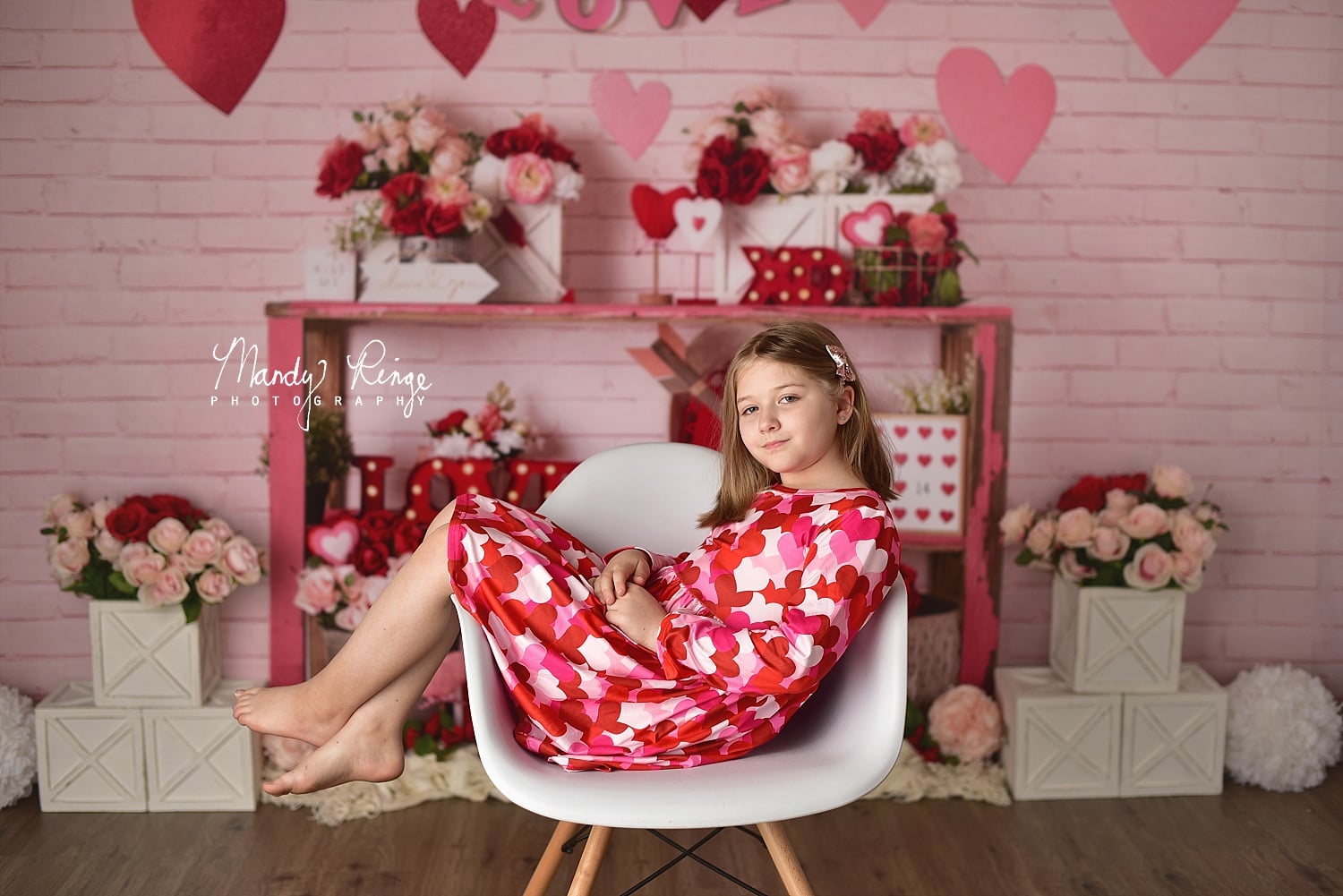 Kate Valentinstag Liebe Hintergrundbild Herz von Mandy Ringe Photography - Kate Backdrop.de