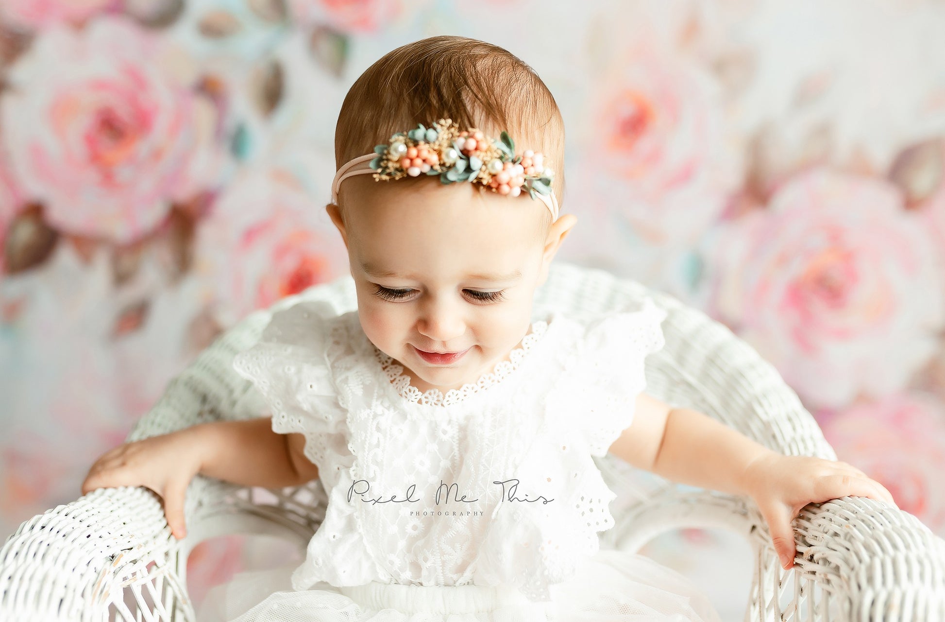 Kate Florals Fine Art Blumen Hintergrund für Mutterschaft Fotografie
