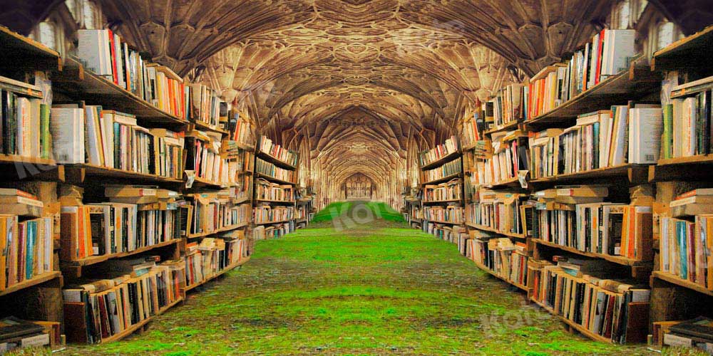 Kate Wiese Kirche Hintergrund Bücher Architektur von Chain Photography - Kate Backdrop.de