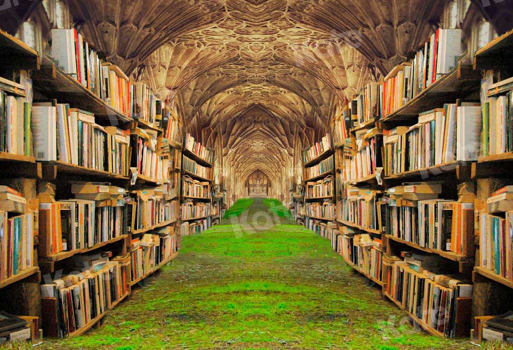 Kate Wiese Kirche Hintergrund Bücher Architektur von Chain Photography - Kate Backdrop.de