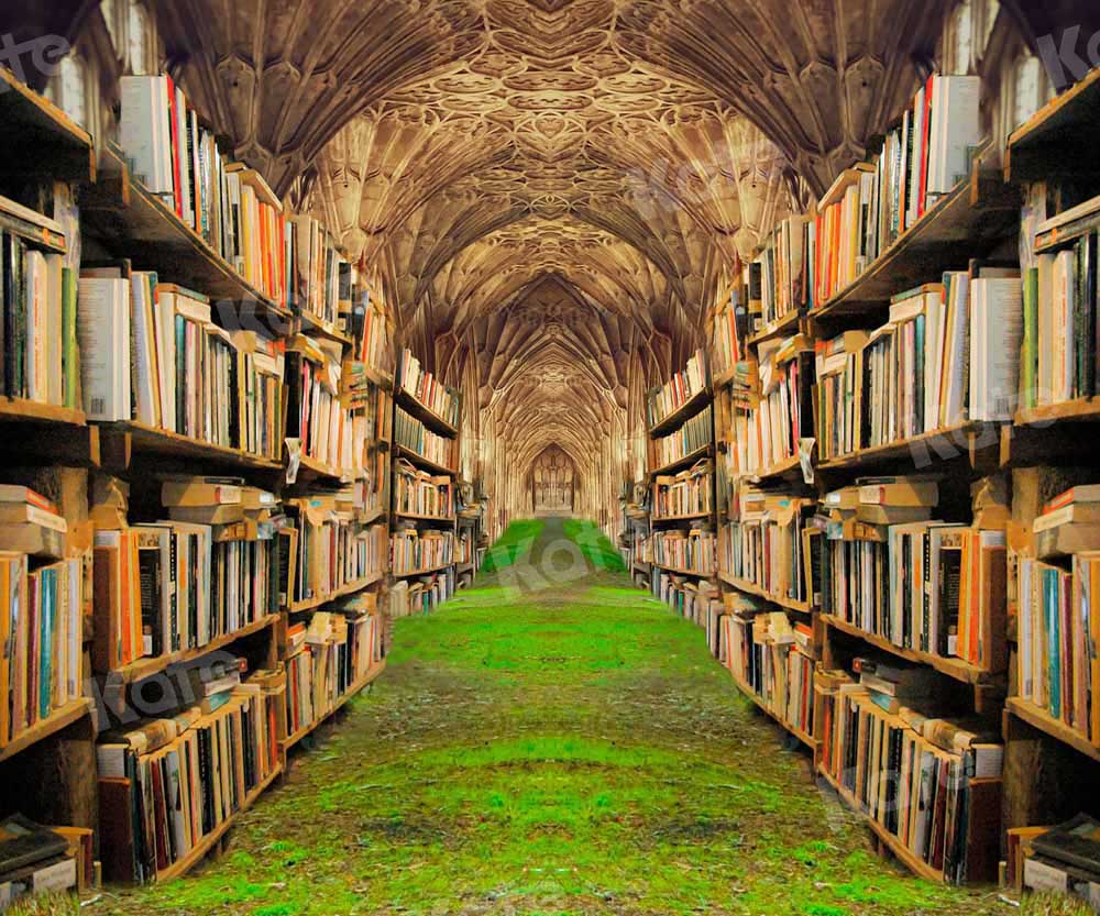 Kate Wiese Kirche Hintergrund Bücher Architektur von Chain Photography - Kate Backdrop.de