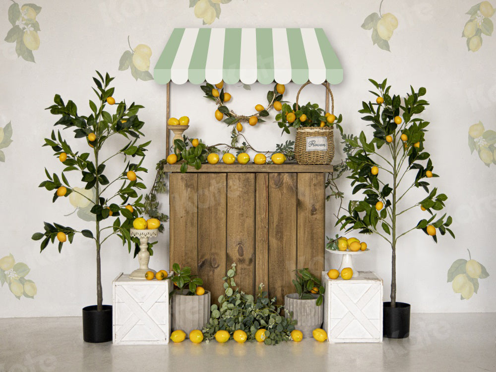 Kate Sommer Hintergrund Zitrone Baum Geschäft für Fotografie - Kate Backdrop.de