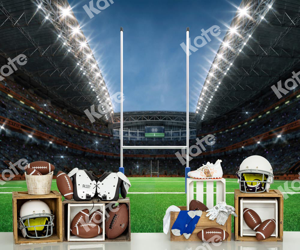 Kate Rugby Sport Junge Spielplatz Hintergrund von Emetselch - Kate Backdrop.de