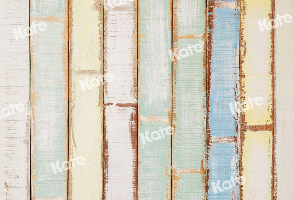 Kate Bunt Holz Abstrakt Hintergrund von Kate - Kate Backdrop.de
