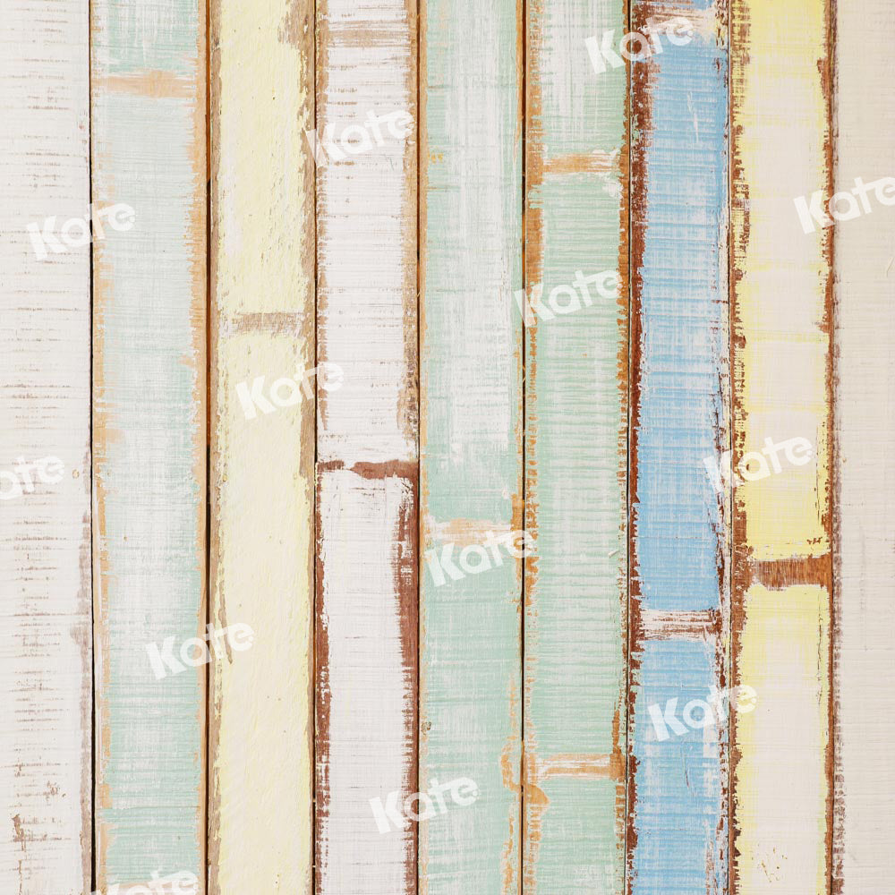 Kate Bunt Holz Abstrakt Hintergrund von Kate - Kate Backdrop.de