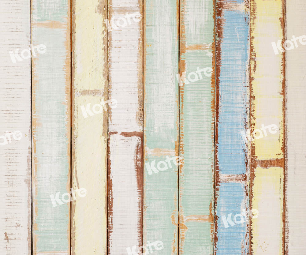 Kate Bunt Holz Abstrakt Hintergrund von Kate - Kate Backdrop.de