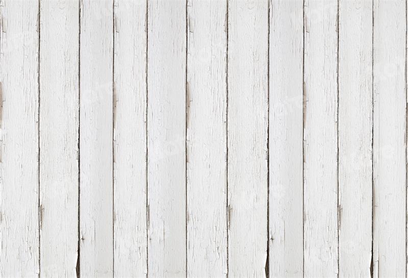Kate Weiß Hintergrund Holz für Fotografie schäbig - Kate Backdrop.de