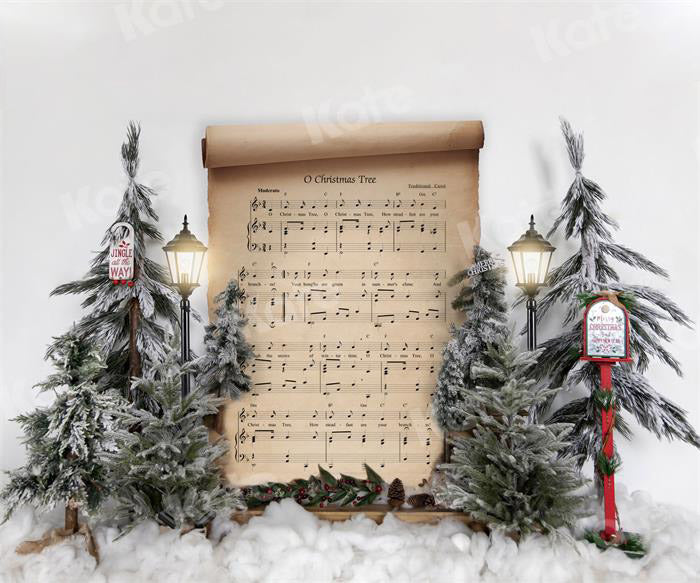 Kate Weihnachten Hintergrund Lied Schnee von Uta Mueller Photography