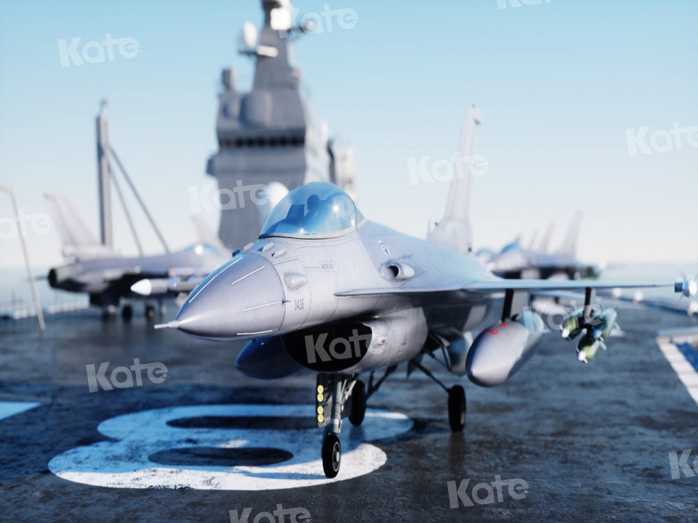 Kate Junge Himmel Flugzeug Landschaft Hintergrund von Chain Photography - Kate Backdrop.de