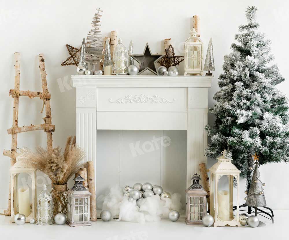 Kate Weihnachten Hintergrund Kamin Stern von Emetselch - Kate Backdrop.de