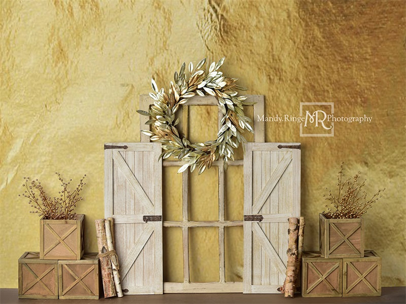 Kate Golden Herbst Boho Hintergrund von Mandy Ringe Photography - Kate Backdrop.de
