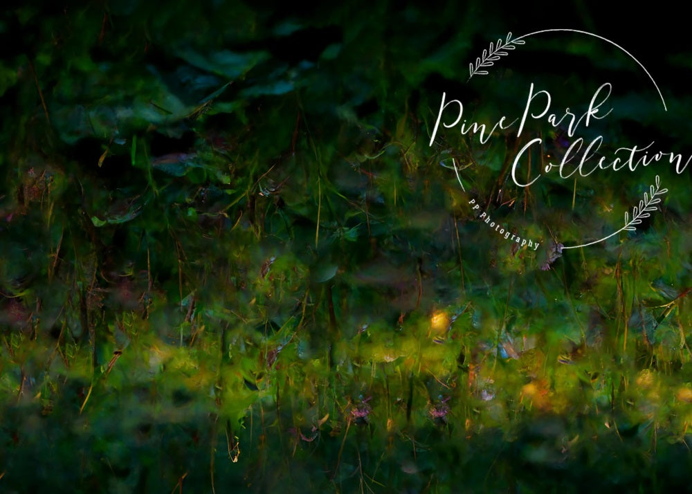 Kate Fee Garten Laune grüne Blätter Landschaft Hintergrund von Pine Park Collection - Kate Backdrop.de