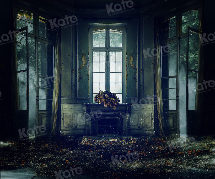 Kate Retro Fenster Architektur Kirche Hochzeit Hintergrund für Fotografie