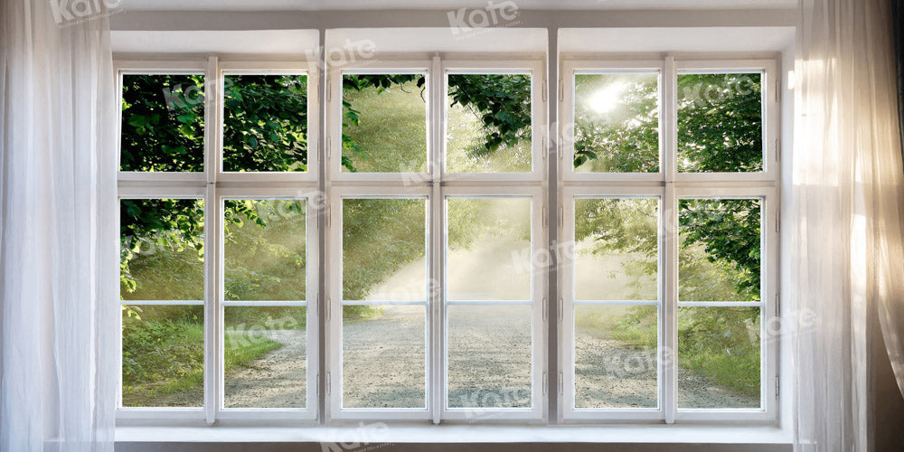 Kate Frühling Weiß Fenster Hintergrund von Chain Photography - Kate Backdrop.de