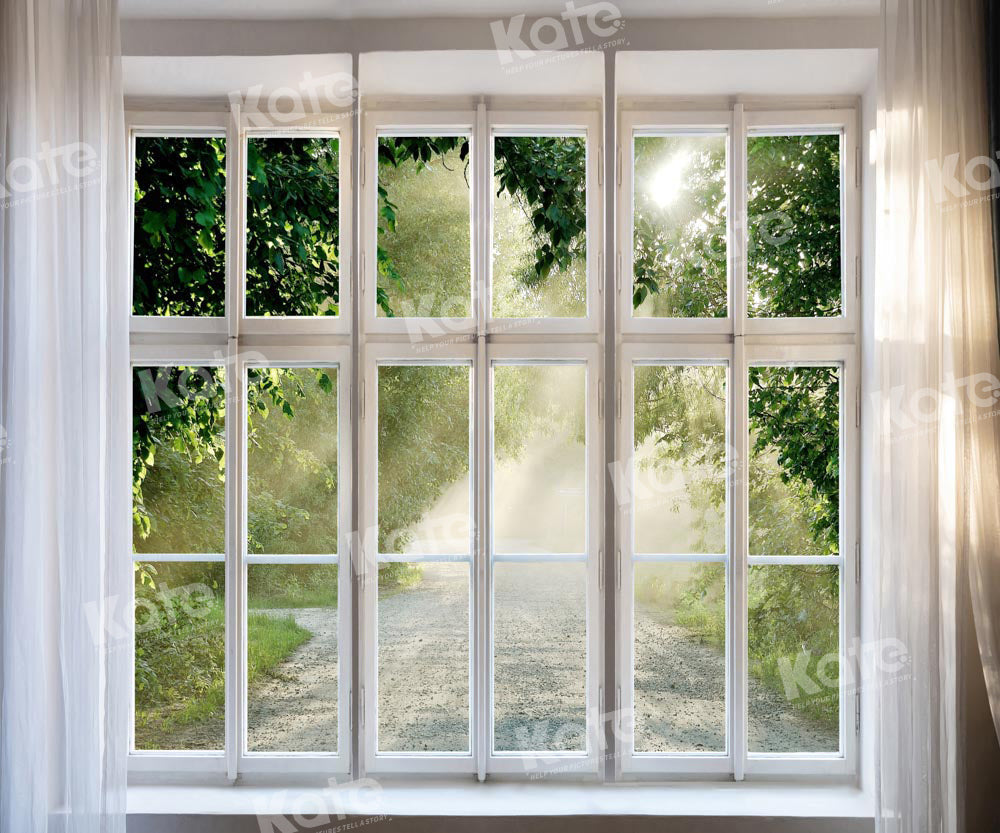 Kate Frühling Weiß Fenster Hintergrund von Chain Photography - Kate Backdrop.de