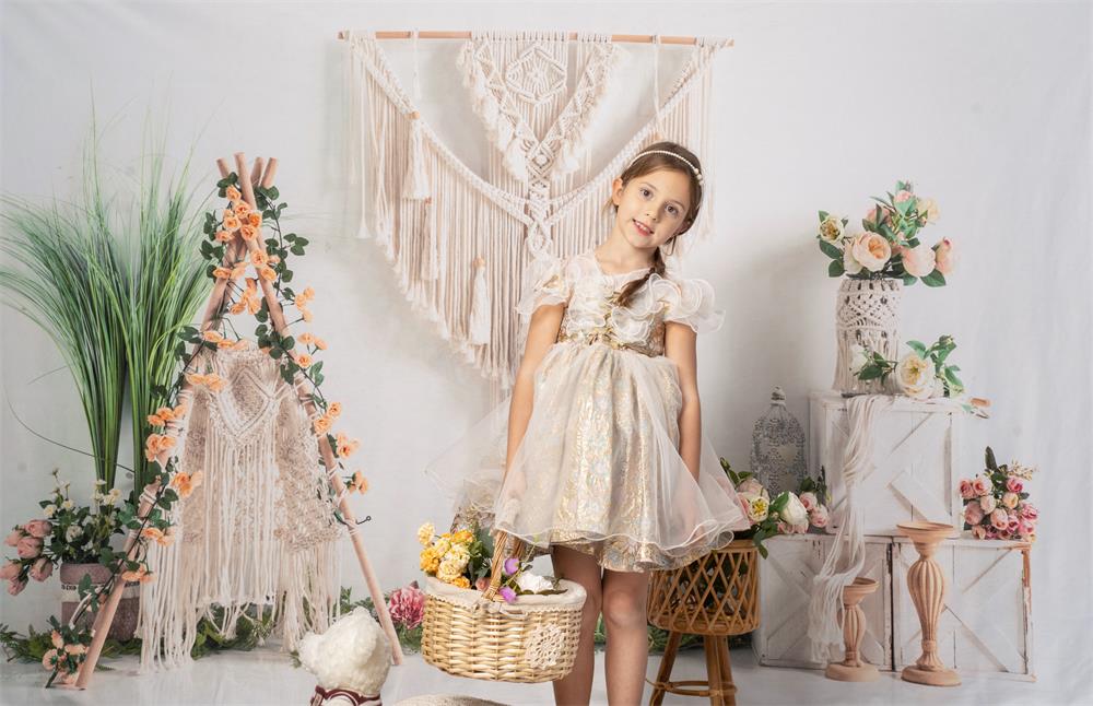 Kate Frühling Boho Blume Zelt Backdrop von Emetselch - Kate Backdrop.de