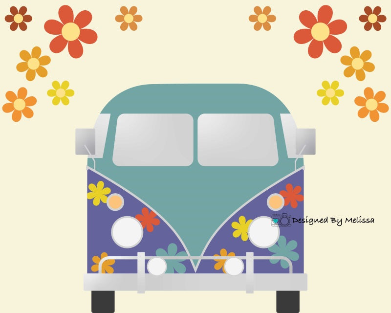 Kate Blaue Blume Van Kulisse von Melissa King - Kate Backdrop.de