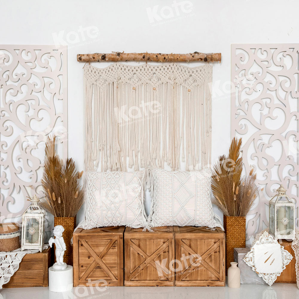 Kate Boho Wandteppich Sommer Hintergrund von Emetselch - Kate Backdrop.de