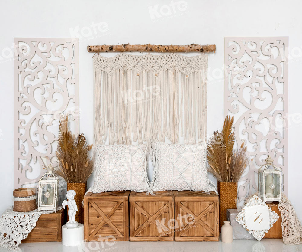 Kate Boho Wandteppich Sommer Hintergrund von Emetselch - Kate Backdrop.de