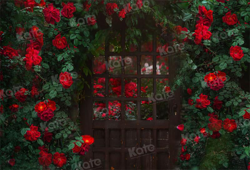 Kate Kate Valentinstag Rose Mystery Garden Hintergrund für Fotografie - Kate Backdrop.de