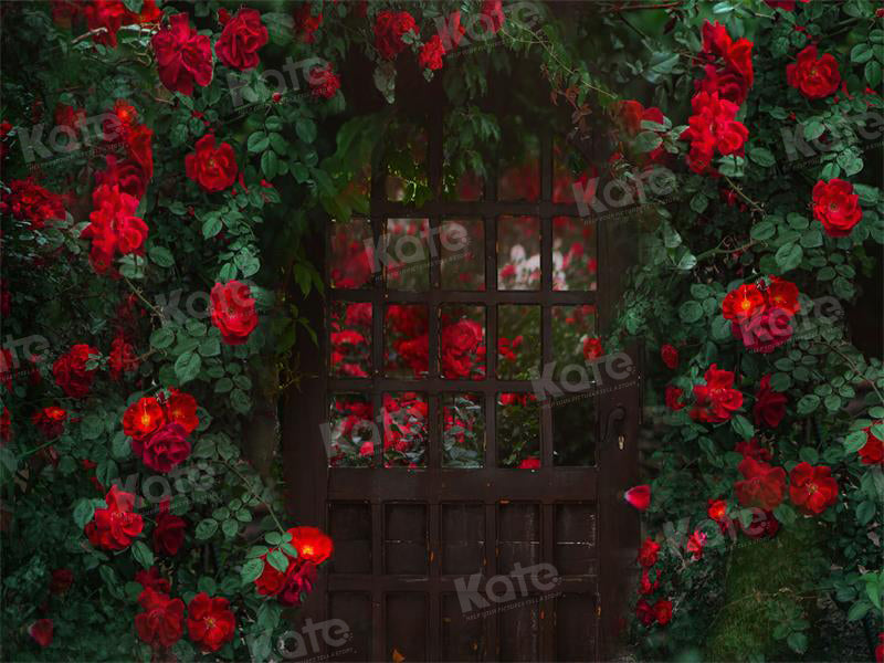 Kate Kate Valentinstag Rose Mystery Garden Hintergrund für Fotografie - Kate Backdrop.de