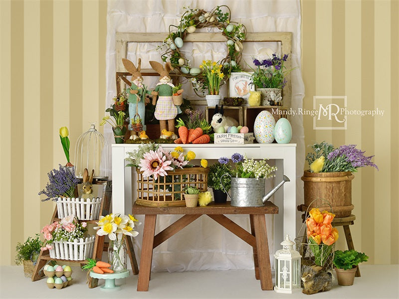 Kate Bauernhof Ostern Kulisse von Mandy Ringe Photography - Kate Backdrop.de