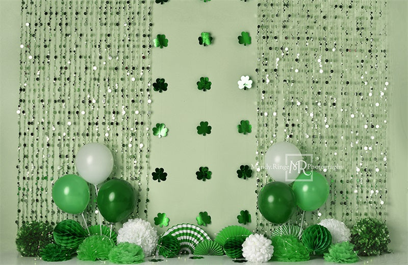Kate St. Patrick's Day Kleeblatt Party Kulisse von Mandy Ringe Photography - Kate Backdrop.de