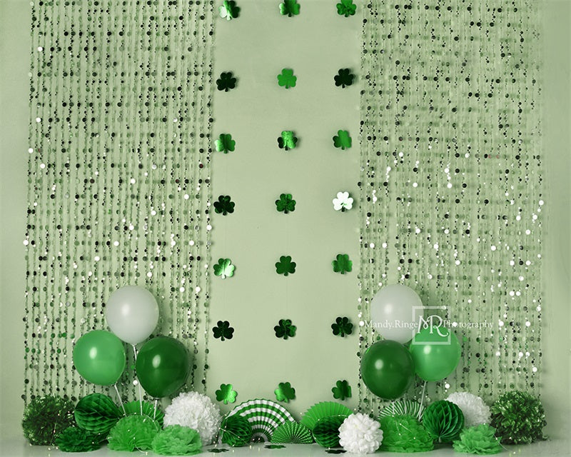Kate St. Patrick's Day Kleeblatt Party Kulisse von Mandy Ringe Photography - Kate Backdrop.de