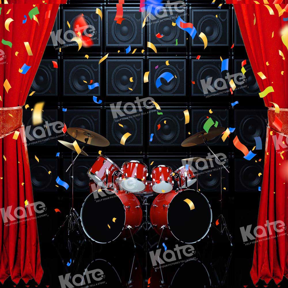 Kate Bühnenhintergrund für Schlagzeug von Chain Photography - Kate Backdrop.de