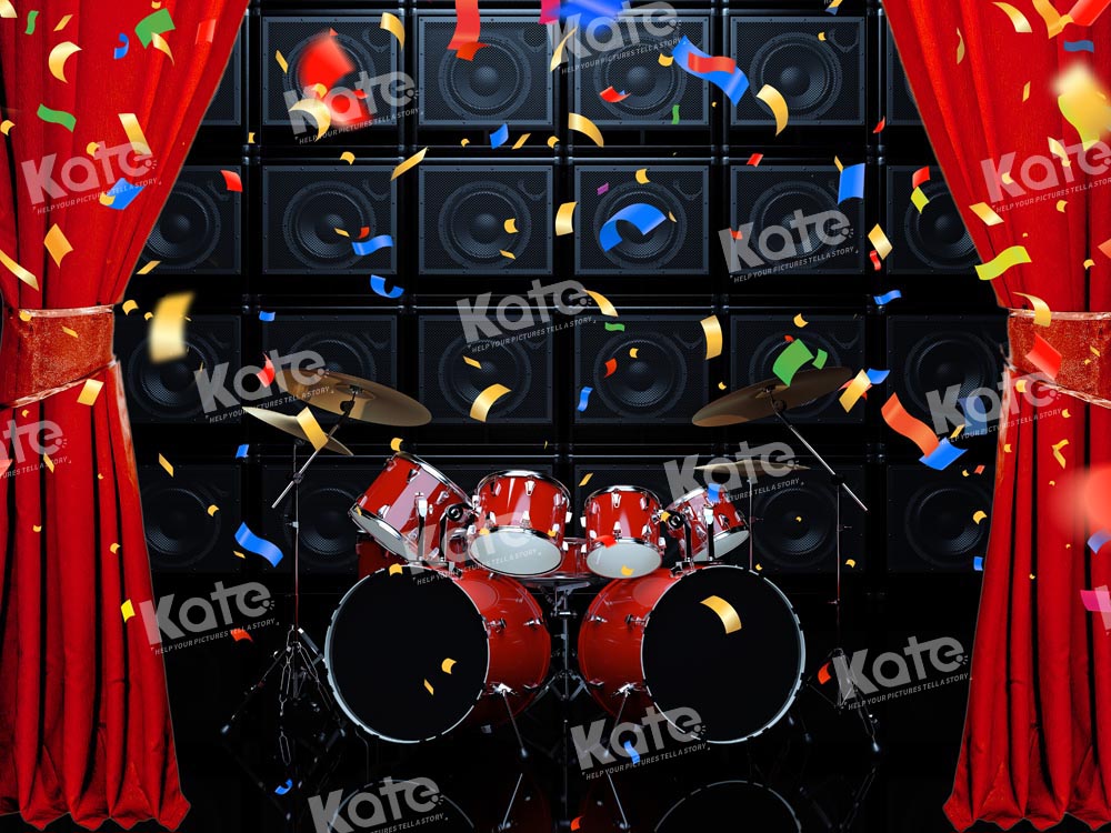 Kate Bühnenhintergrund für Schlagzeug von Chain Photography - Kate Backdrop.de