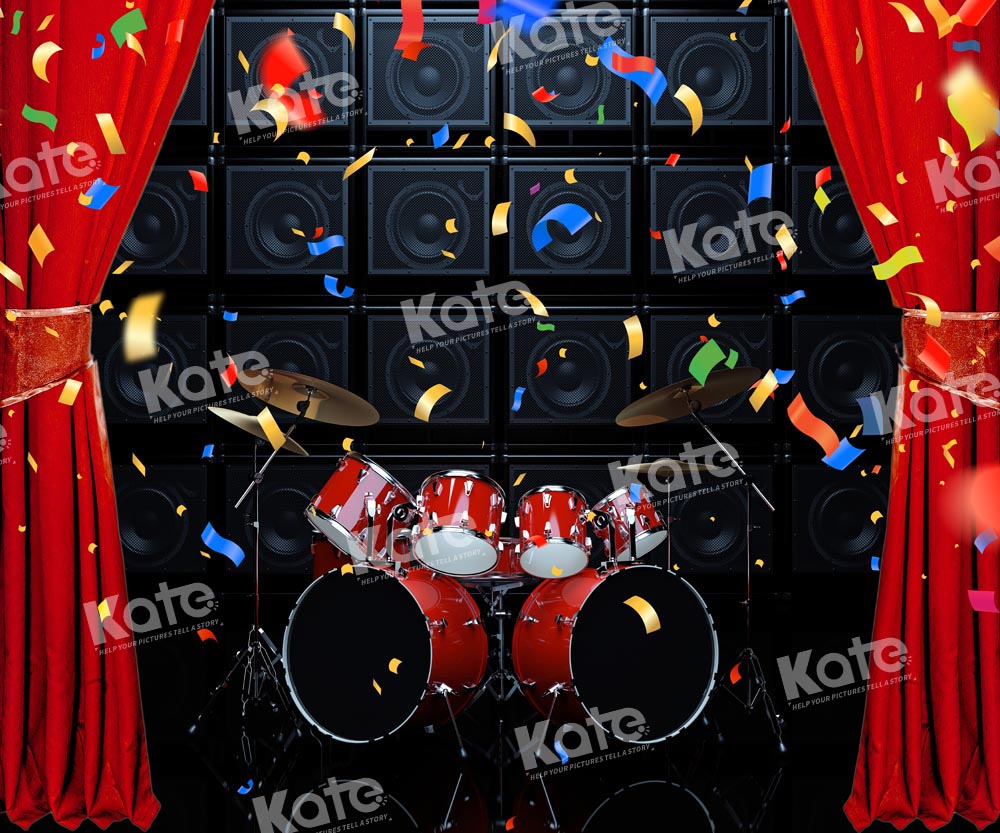 Kate Bühnenhintergrund für Schlagzeug von Chain Photography - Kate Backdrop.de