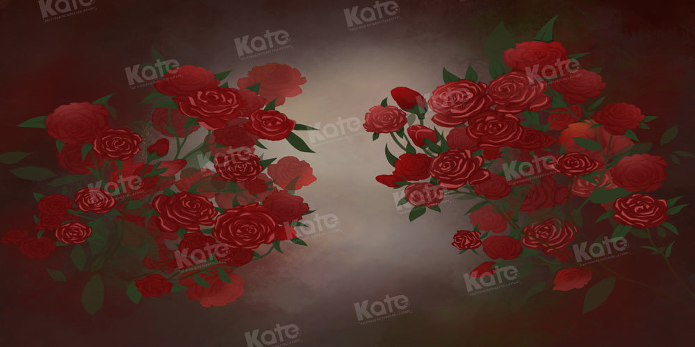 Kate Rote Rose Fine Art Hintergrund von GQ - Kate Backdrop.de