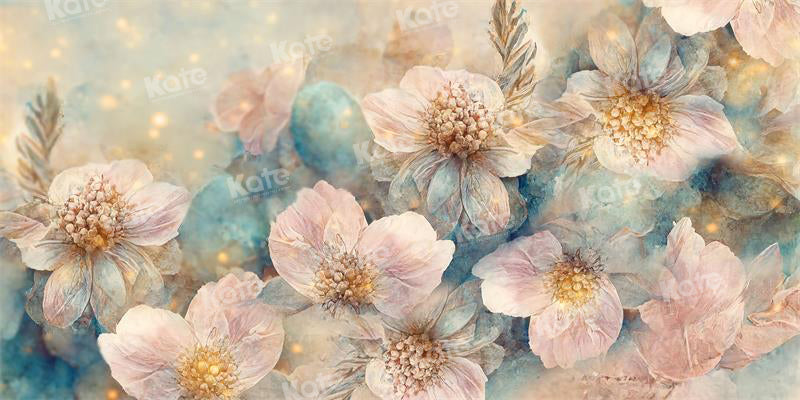 Kate Frühling Fine Art Malerei blühende Blume Hintergrund für die Fotografie - Kate Backdrop.de