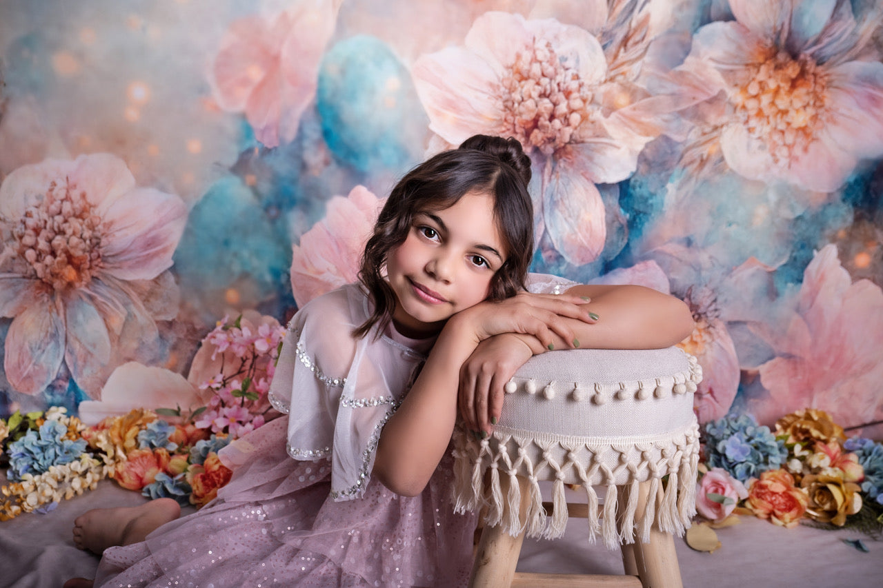 Kate Frühling Fine Art Malerei blühende Blume Hintergrund für die Fotografie - Kate Backdrop.de