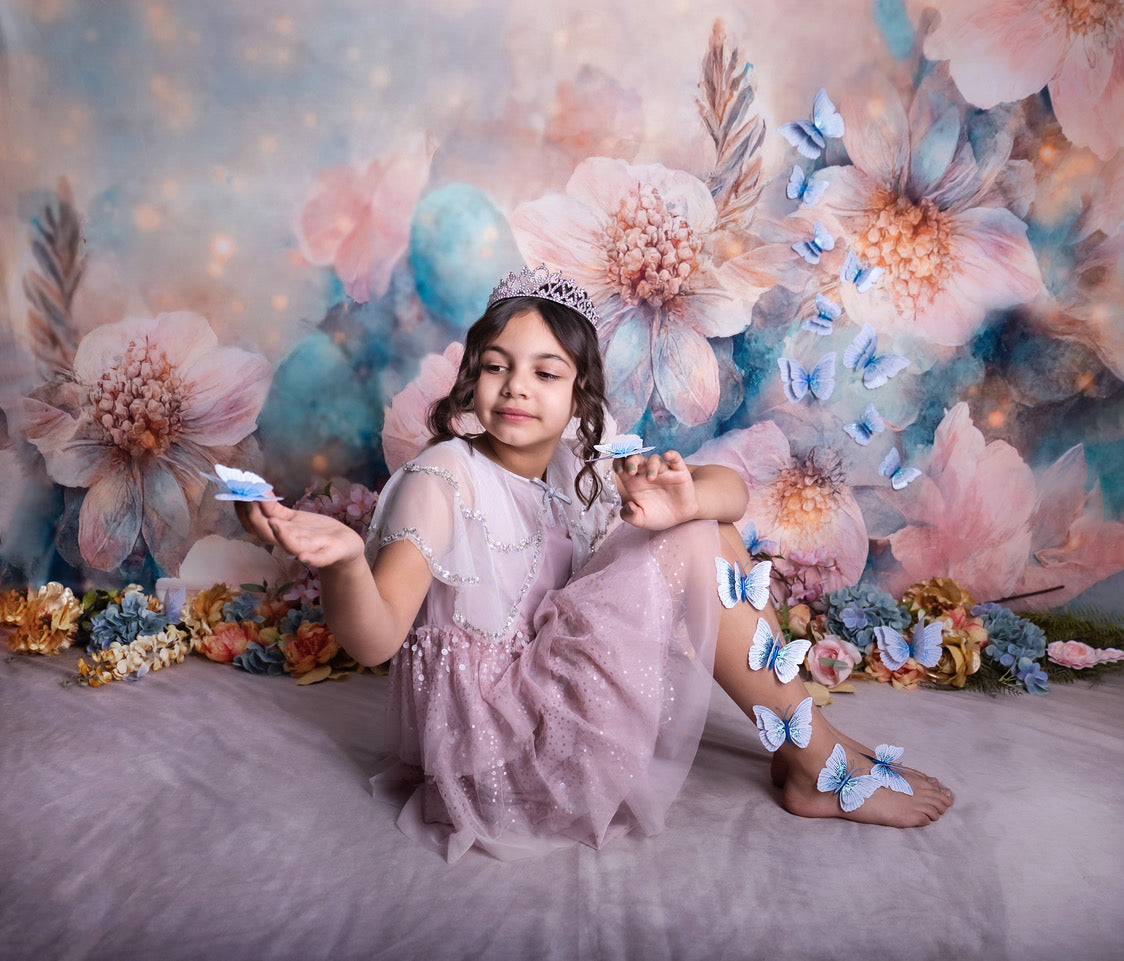 Kate Frühling Fine Art Malerei blühende Blume Hintergrund für die Fotografie - Kate Backdrop.de