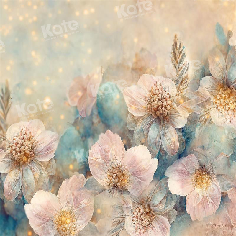Kate Frühling Fine Art Malerei blühende Blume Hintergrund für die Fotografie - Kate Backdrop.de