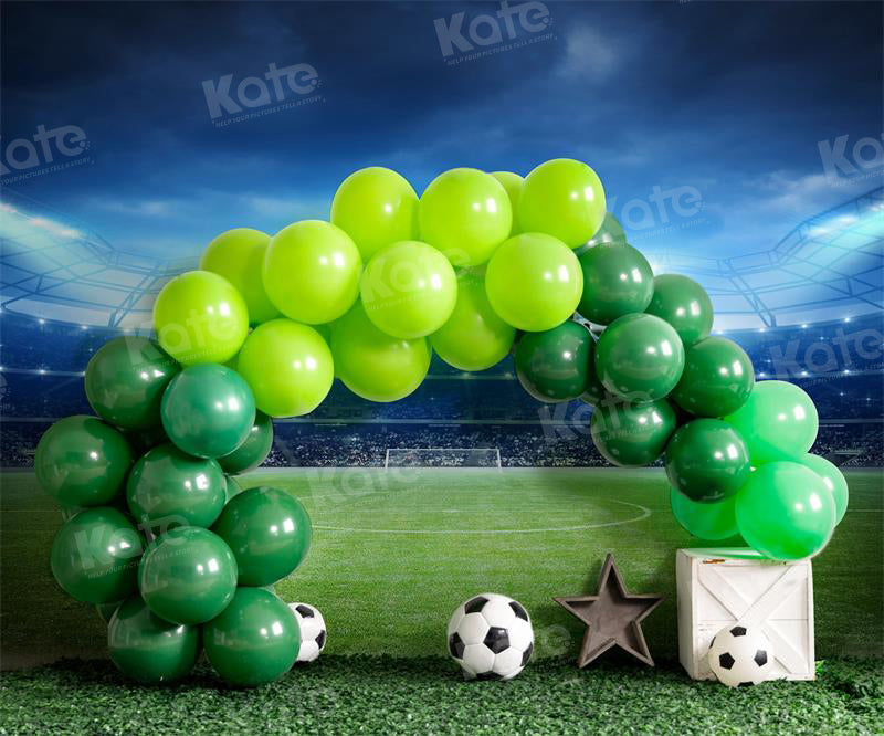 Kate Sportplatz Ballons Cake Smash Kulisse für Fotografie - Kate Backdrop.de