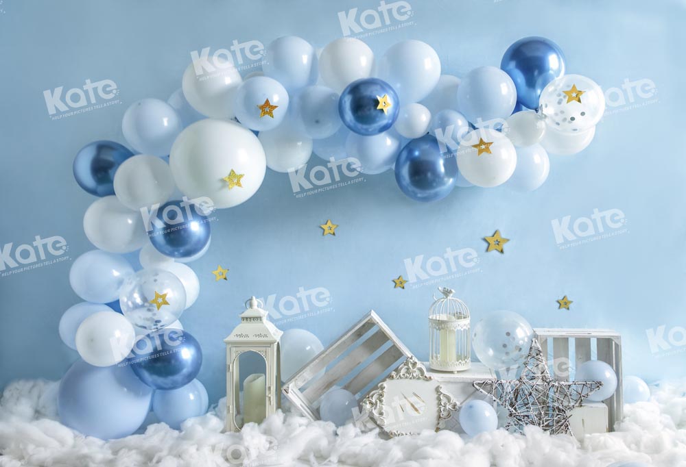 Kate Elegante Geburtstag Luftballons Cake Smash Boxen Hintergrund von Emetselch