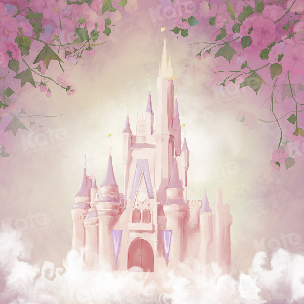 Kate Handgemalte Kulisse für ein magisches Schloss von GQ - Kate Backdrop.de