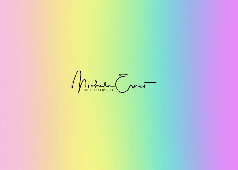 Kate Regenbogen-Sherbert-Kulisse von Michele Ernst - Kate Backdrop.de