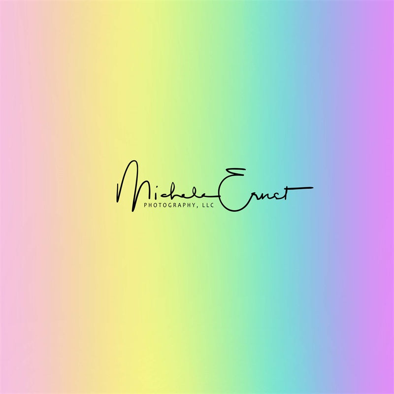 Kate Regenbogen-Sherbert-Kulisse von Michele Ernst - Kate Backdrop.de